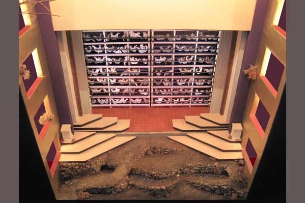 maqueta de escenografía