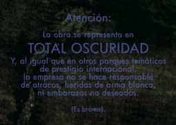A ciegas (Aviso 1)