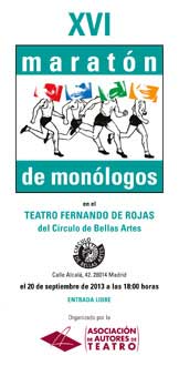XVI Maratón de Monólogos